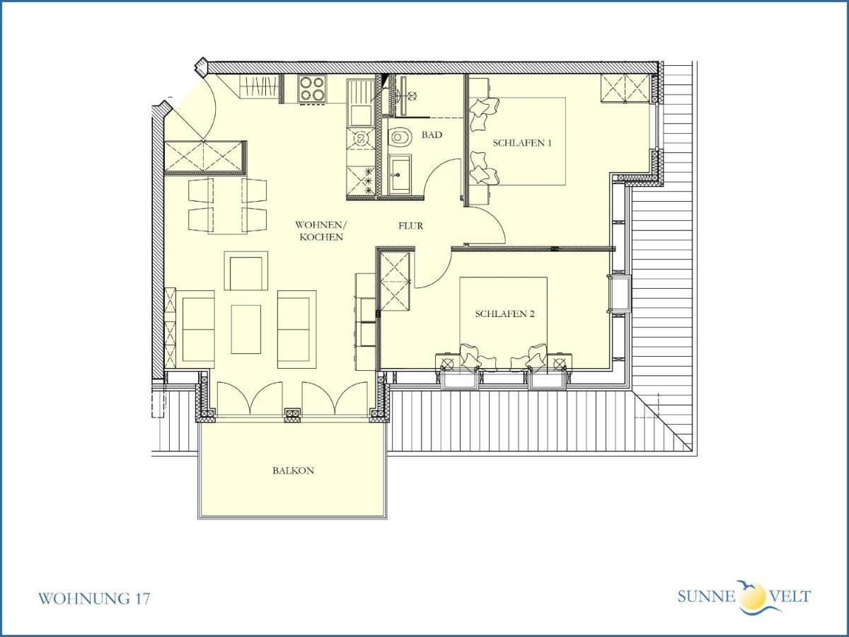 Sunnevelt-Apartment-17 Kuehlungsborn Exterior photo